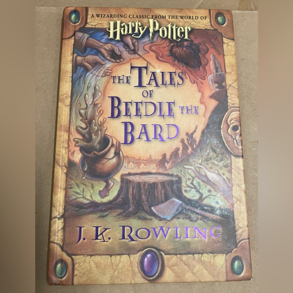 The Tales of Beedle the Bard Hardcover Book